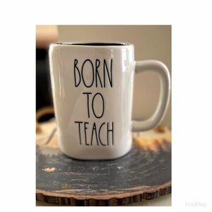 NEW Rae Dunn Born To Teach Mug